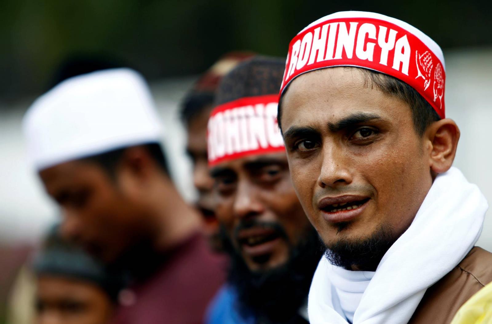 Rohingya living in Malaysia protest against the treatment of Myanmar's Rohingya Muslims near the Myanmar Embassy in Kuala Lumpur in 2017. | REUTERS 