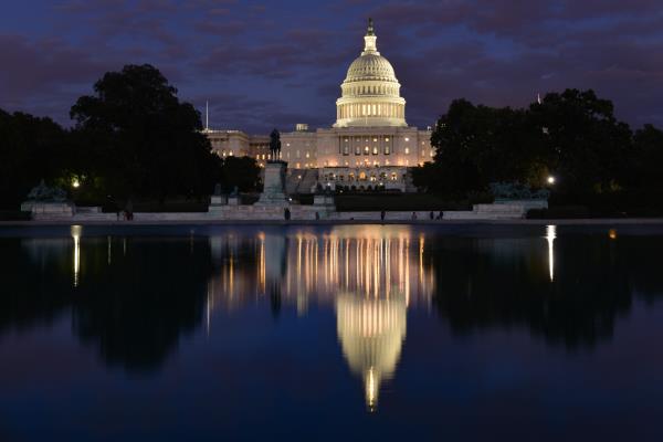 Capitol at night