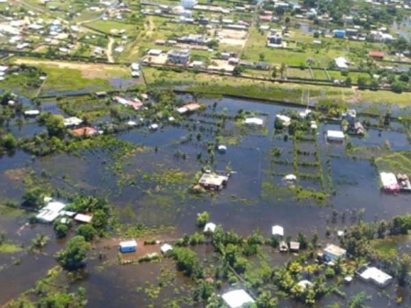 One of the 33 flooded communes in Northeast Madagascar photographed after the landfall of tropical cyclone Gamane | Photo: IOM / MADAGASCAR
